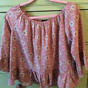 Sanctuary off the shoulder top